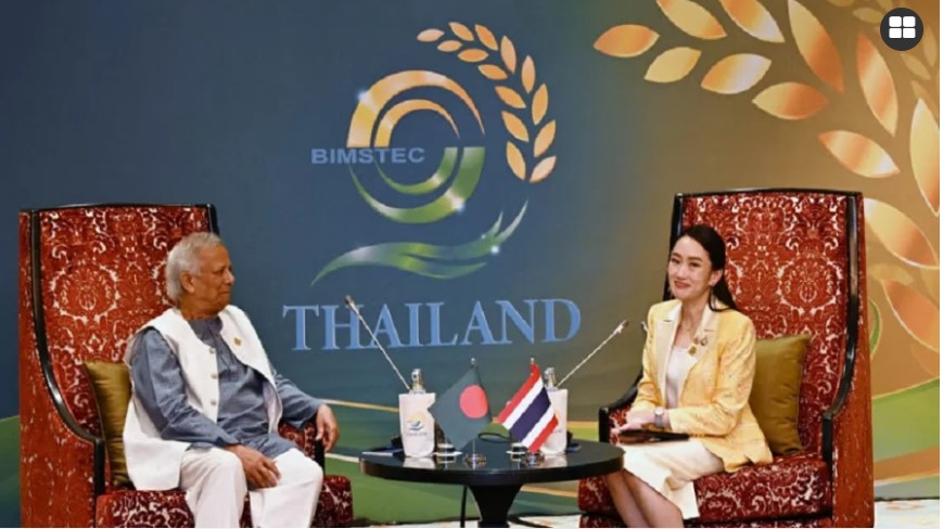 থাইল্যান্ডের প্রধানমন্ত্রীর সঙ্গে ড. ইউনূসের দ্বিপাক্ষিক বৈঠক