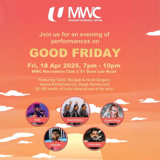 গুড ফ্রাইডে উপলক্ষে মাইগ্র্যান্ট ওয়ার্কার’স সেন্টারে সাংস্কৃতিক সন্ধ্যার আয়োজন