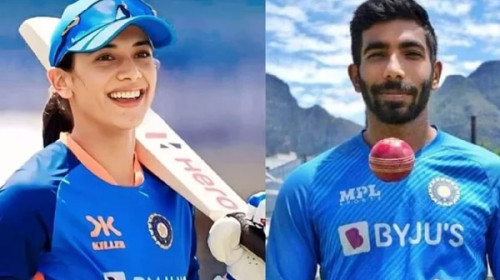 উইজডেনের বর্ষসেরা ক্রিকেটার বুমরাহ ও মান্ধানা