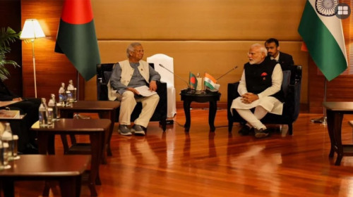 ইউনূস-মোদি বৈঠকে শেখ হাসিনার প্রত্যর্পণ দাবি করল বাংলাদেশ