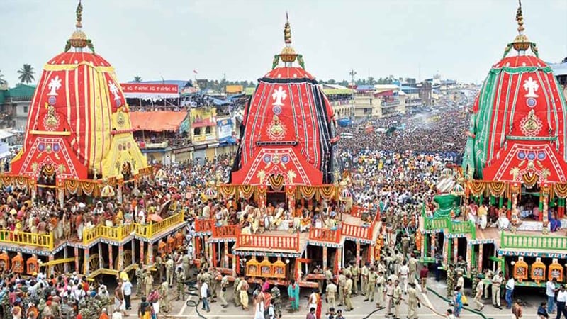 ওড়িশায় রথযাত্রায় ভিড়ের চাপে ৩ জনের মৃত্যু, আহত ১০