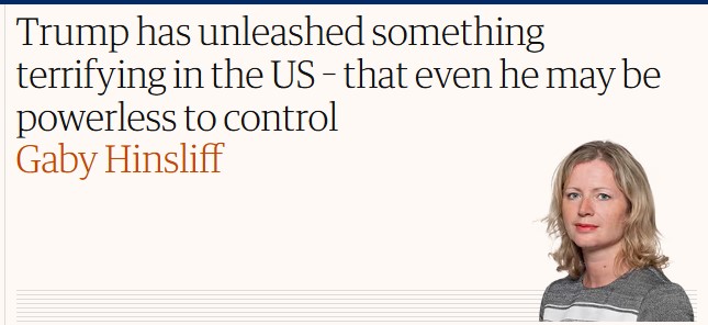 বিক্ষোভ দমনে ট্রাম্পের বিপজ্জনক খেলা