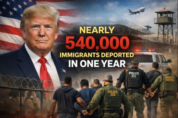ট্রাম্পের এক বছরে ৫ লাখের বেশি ইমিগ্র্যান্ট বিতাড়ন: DHS–NYT তথ্য