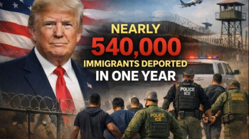 ট্রাম্পের এক বছরে ৫ লাখের বেশি ইমিগ্র্যান্ট বিতাড়ন: DHS–NYT তথ্য