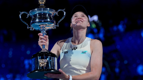 অস্ট্রেলিয়ান ওপেনের নতুন চ্যাম্পিয়ন এলেনা রিবাকিনা